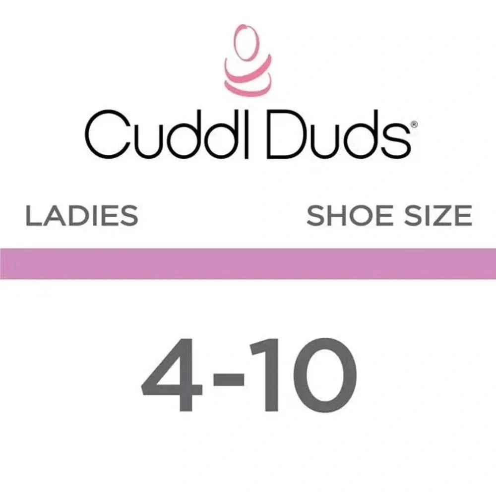 NWT Cuddl Duds 6-Pack Super Soft Cozy Crew Socks Fits Women’s Shoe sizes 4-10 - Picture 8 of 8